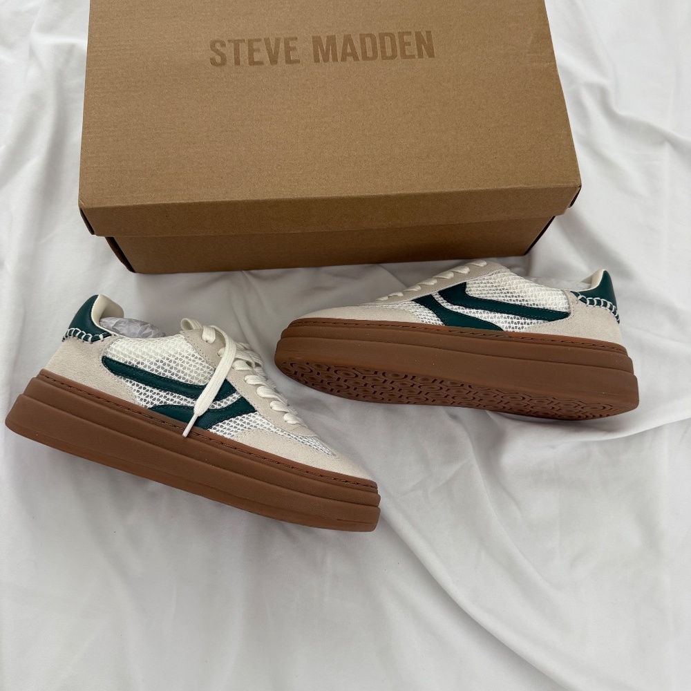 steve madden dodge platform sneakers - Picture 2 of 8
